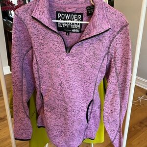 Power River Outfittetd purple and black pullover